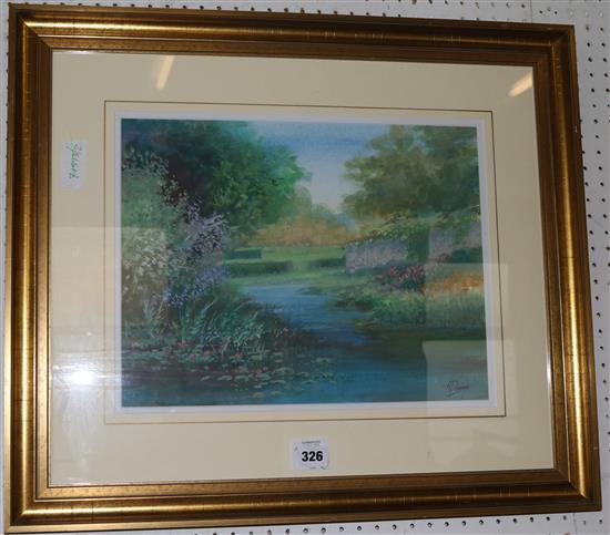 Norman Dinnage, watercolour, Chesapeake Bay(-)
